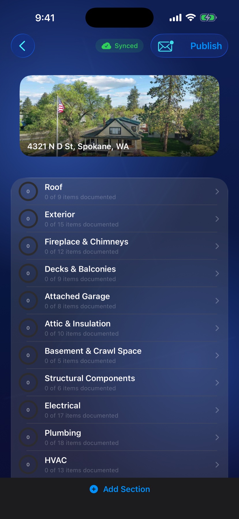 InspectrPlus — right screen